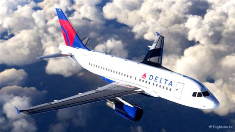 Delta Airlines Fictional LatinVFR A318 - 8K for Microsoft Flight Simulator | MSFS