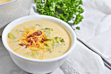 Keto Broccoli Cheddar Soup Easy Healthy Recipe