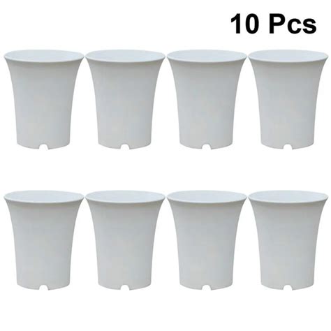 Vaso De Flores De Suculentas Pl Sticas Redondas Vaso Plantador Para