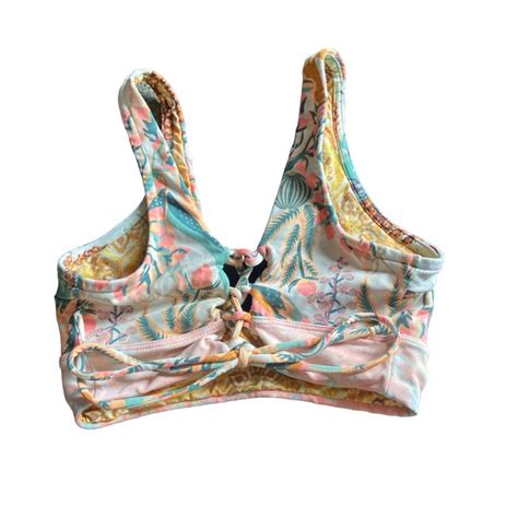 Maaji Reversible Bikini Top Can Be Worn 4 Ways Depop