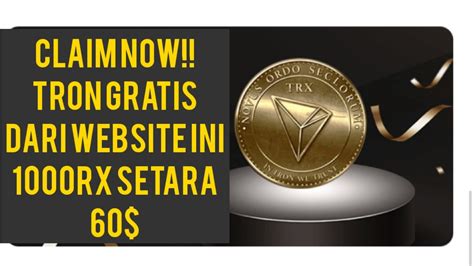 Website Penghasil Tron Gratis Mining Trx Terbukti Membayar Youtube