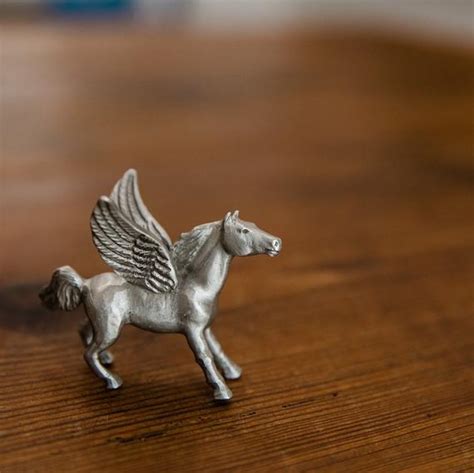 Mini Pegasus Metal Figurine Metal Figurines Figurines Mini