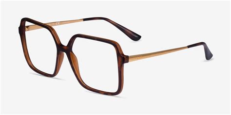 Vogue Eyewear Vo5406 Square Tortoise Frame Glasses For Women