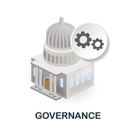 Premium Vector Governance Icon 3d Illustration From Esg Collection Creative Governance 3d Icon