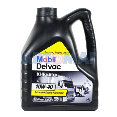 Купить Масло моторное Mobil Delvac XHP Extra 10W40 4л синтетическое в ...