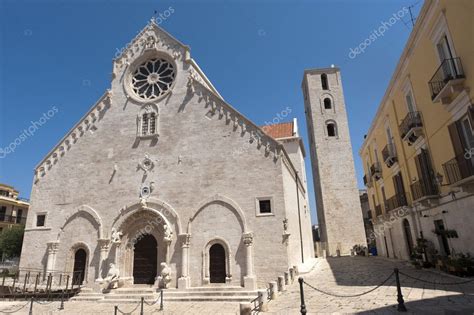 Ruvo Bari Puglia Italy Old Cathedral In Romanesque Style Stock