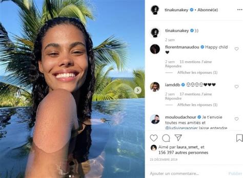 Caliente Tina Kunakey s affiche en string bikini et dévoile un