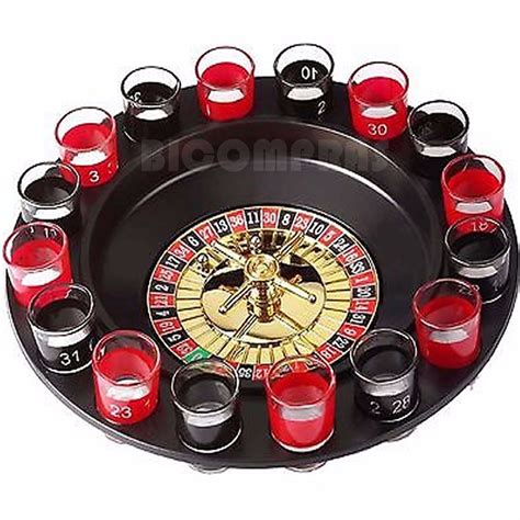 Jogo Cassino Shot Com Roleta 16 Copos Bebida Drink Destilado R 4899