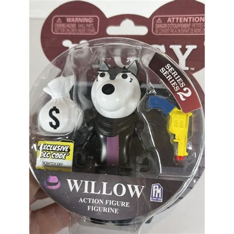 Phatmojo Toys Piggy Willow 35 Series 2 Action Figure Toys Wolf