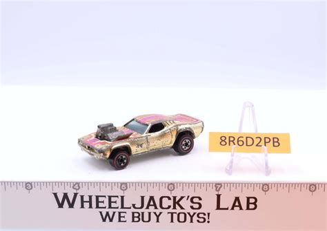 Roger Dodger Gold Chrome Redline Hot Wheels Mattel Vintage Rl Rare Wheeljack S Lab