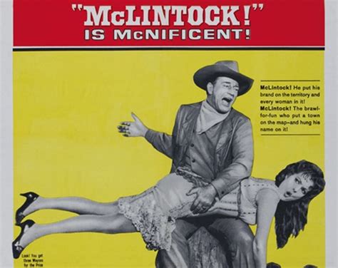 Mclintock 1963 John Wayne Movie Poster Reprint 19x12.5 - Etsy