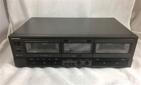 Buy Technics RS TR157 Stereo Dual Cassette Deck Player Recorder Online