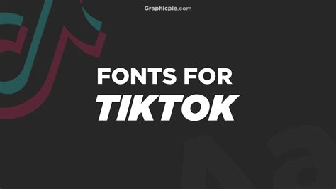 Best Fonts For Tiktok Subtitles Graphic Pie