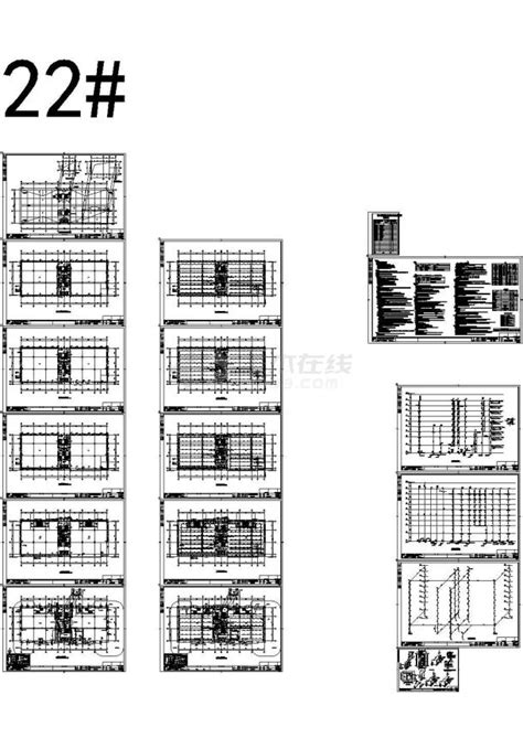 青岛大型住宅区给排水设计施工图22居住建筑土木在线