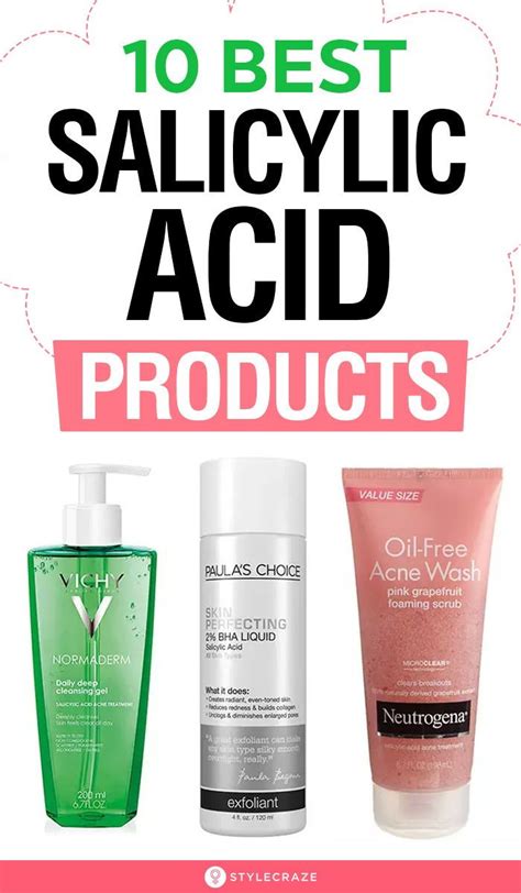 salicylic acid products      expert