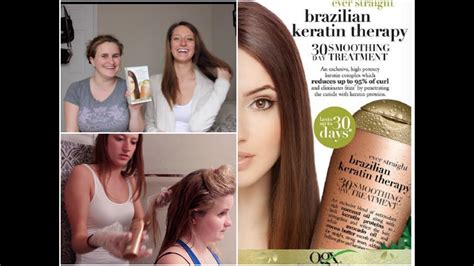 Organix Brazilian Keratin Therapy Before And After