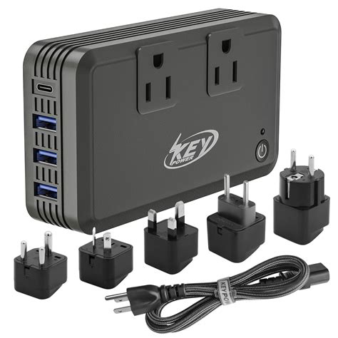 230W Voltage Converter 220V to 110V Key Power International Power