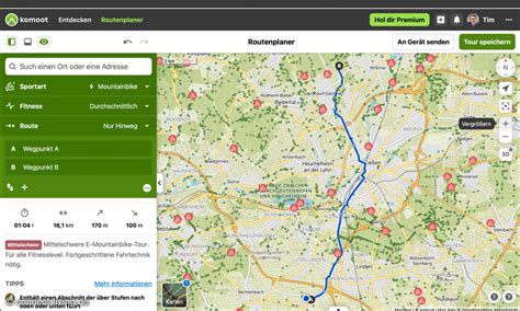 Fahrrad Routenplanung Mit Komoot Connect Living