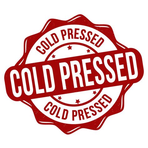 Cold Pressed Oil Free Stock Vectors