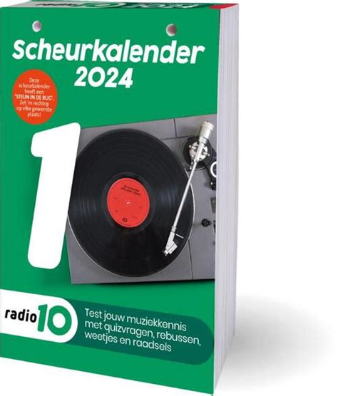 Radio 10 Scheurkalender Interstat International Stationary Boek