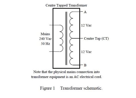 Center Tapped Transformer Circuit Diagram Transformer Tapped