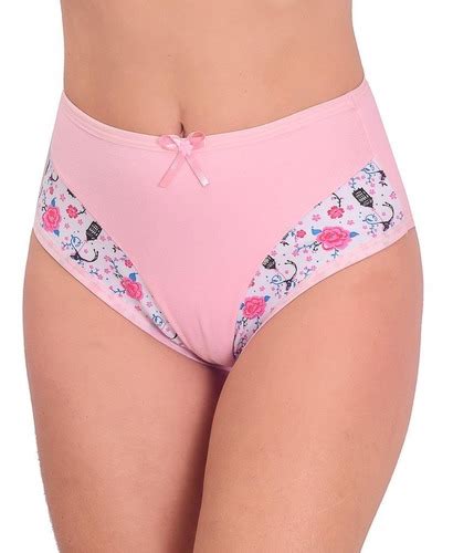 Kit Lingerie Atacado C 10 Calçola Algodão Cotton Cintura Alta Lingerie Plus Size Kit De