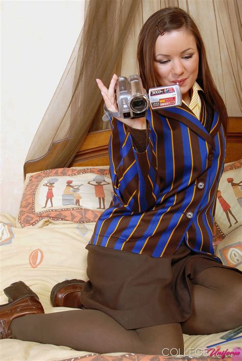 College Uniform Performed By Jana Mrazkova Sex Images CoedCherry