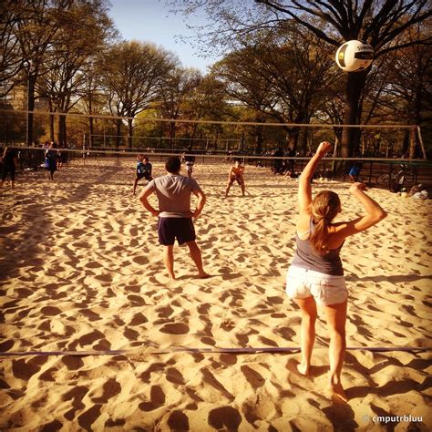 Volleyball Central Park Cmputrbluu Flickr