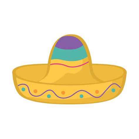 Mexican Sombrero Icon 21386622 Vector Art At Vecteezy