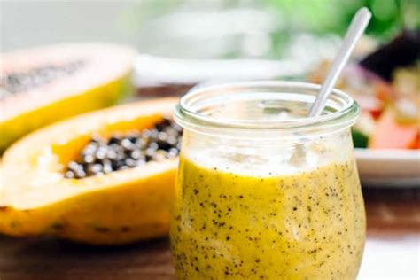 papaya vinaigrette hawaii papayas