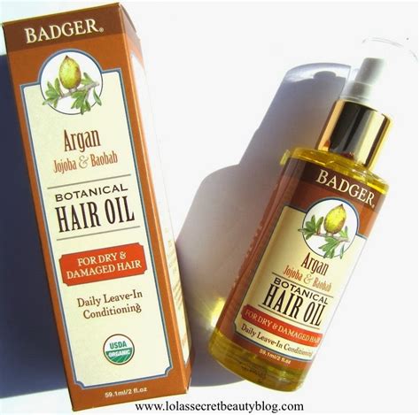 Lolas Secret Beauty Blog Badger Argan Jojoba And Baobab Botanical Hair