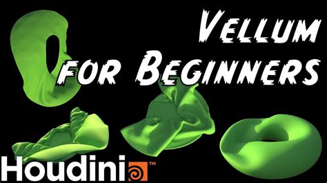 Vellum Simulation For Beginners In Houdini Youtube