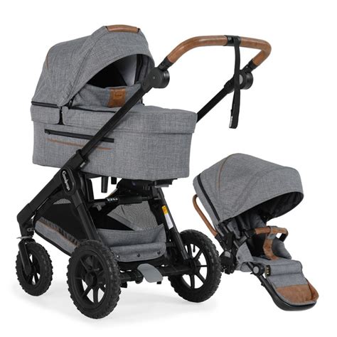 K P Emmaljunga Nxt Air Duovagn Grey Limited Edition P Babyland Se