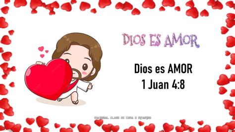 Dios Es Amor CANTOS CLASE CUNA FEBRERO 1er TRIMESTRE 2023 YouTube