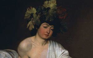 Caravaggio Self Portrait As Bacchus