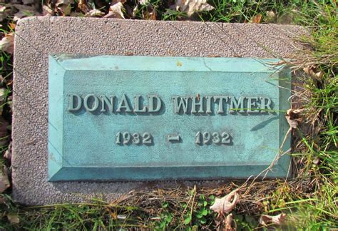 Donald Thomas Whitmer 1932 1932 Find A Grave Memorial