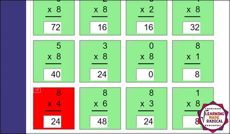 Memorizing Multiplication Facts | Learning Made Radical