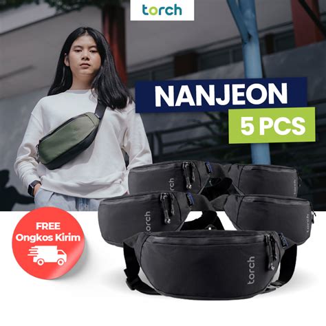 Jual Torch Nanjeon Tas Pinggang Selempang Ringan Anti Air Pria Wanita