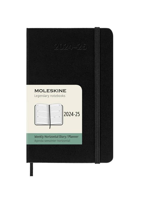 Agenda Settimanale Orizzontale Moleskine Cm X Copertina