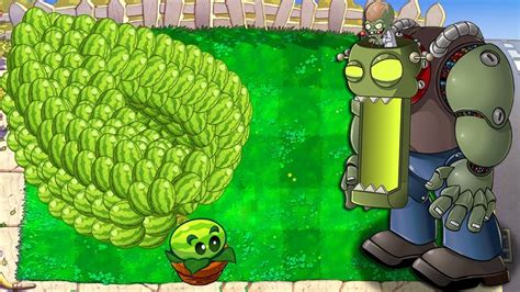 Plants Vs Zombies 3 PAK Mod Winter Melon Plants VS Melon Pult Plants