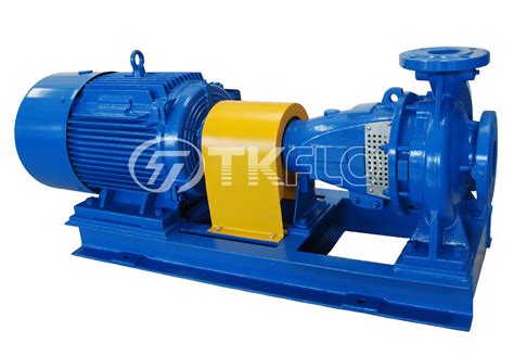 Single Stage End Suction Motor Drive Clean Water Pump For Irrigation