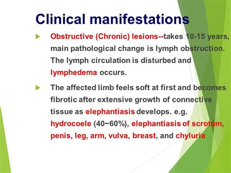 Filariasis Outline Of Presentation History Of Filariasis Introduction