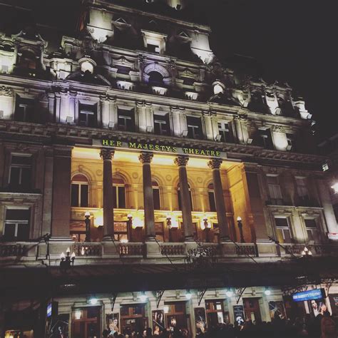 A history of the productions at majesty's theatre london today 10