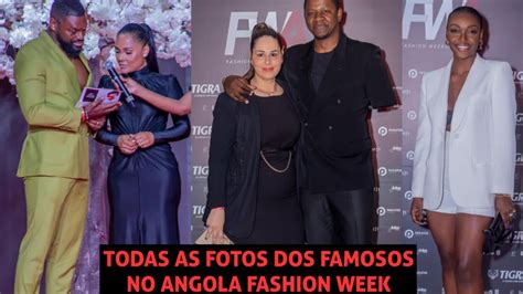 LOOK DOS FAMOSOS NO ANGOLA FASHION WEEK 2023 YouTube