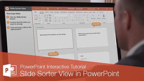 Slide Sorter View in PowerPoint | CustomGuide