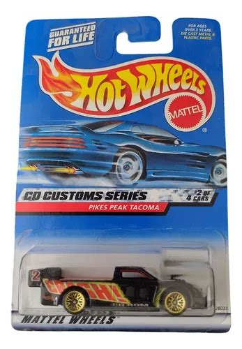 Hot Wheels Pikes Peak Tacoma Cd Customs Series 1 64 Negro MercadoLibre