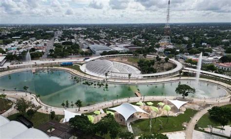 Amlo Inaugura Junto Al Gobernador De Yucat N El Gran Parque De La