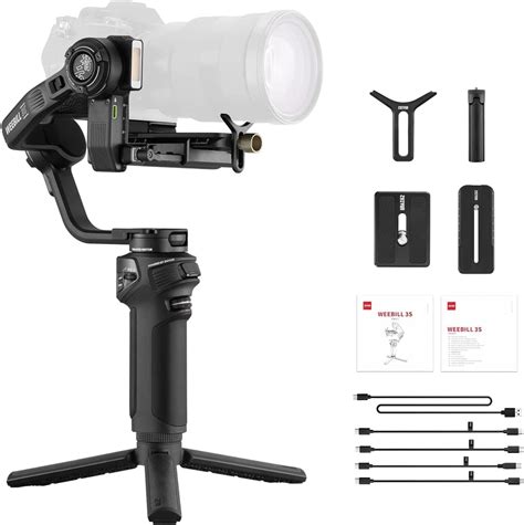 Amazon.com : ZHIYUN CINEPEER Weebill 3E[Official], 3-Axis Lightweight ...