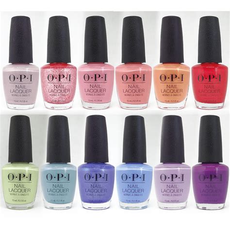 Opi Nail Polish Color Chart 2022