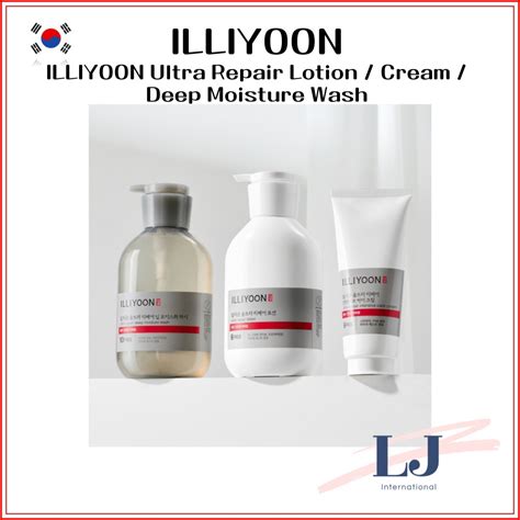 Illiyoon Ultra Repair Lotion 350ml528ml Cream 200ml Deep Moisture